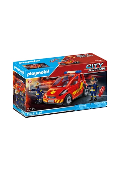 Playmobil 71035 Şehir Aksiyonu Yangın Kurtarma Acil Müdahale Aracı
