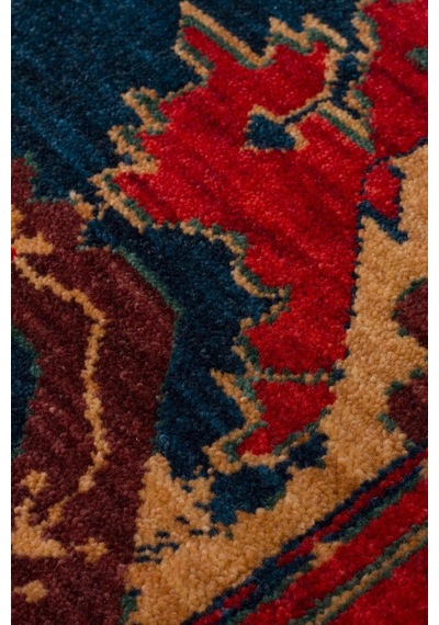 Hoom Rugs Cadis Kdm 05 Red Vintage El Emeği Yüksek Kara Tezgah Halısı Kırmızı