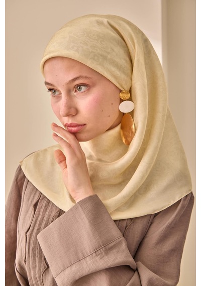 Silk Home Shiny Eşarp 75012-01 Butter Yellow