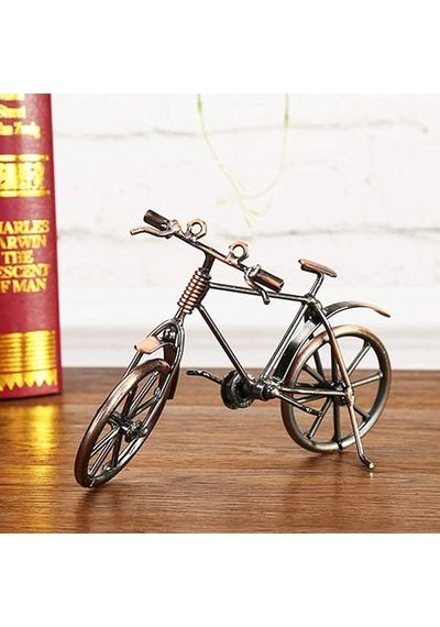 Cajuart Dekoratif Vintage Metal Bisiklet Ev Ofis Biblo Dekor Hediye 1 Adet