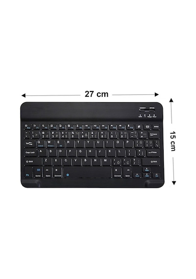 Elektromaxx Microcase Apple Uyumlu iPad  Pro 2021 5.Nesil Bluetooth Klavye+Standı Al2754