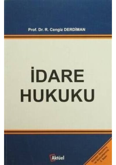 İdare Hukuku Ramazan Cengiz Derdiman 5.bas.2.el İadesiz