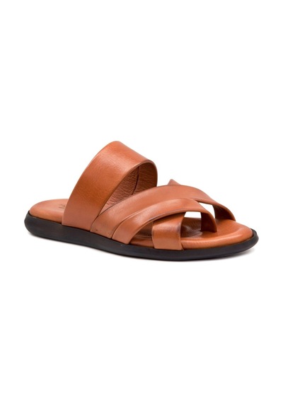 Gedikpaşalı Frk 9Y 6055 Taba Erkek Ayakkabı Terlik-Sandalet Taba