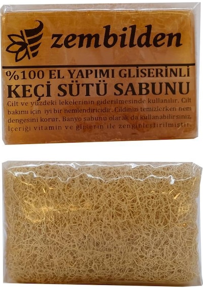 ZBD Keçi Sütü Sabunu Lifli 120 Gr 5 Adet