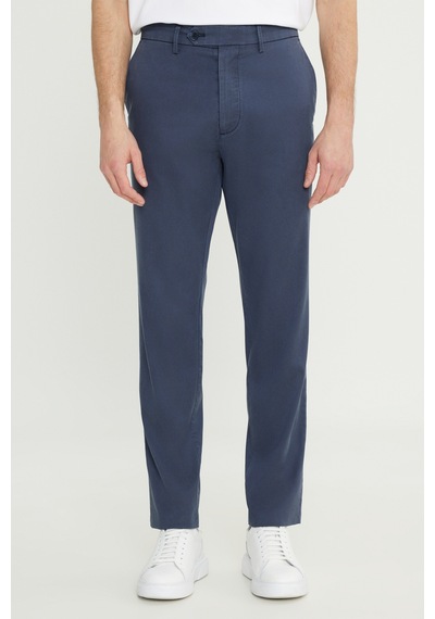 AC&Co / Altınyıldız Classics Erkek Indıgo-grı Pamuklu Slim Fit Dar Kesim Yan Cep Esnek Casual Pantolon Indıgo-grı İndigo AC&Co / Altınyıldız Classics Erkek Indıgo-grı Pamuklu Slim Fit Dar Kesim Yan Cep Esnek Casual Pantolon Indıgo-grı İndigo