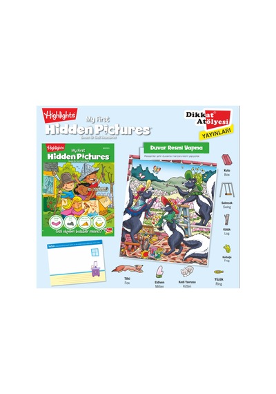 My First Hidden Pictures (ilk Gizli Resimlerim) 4’lü Set