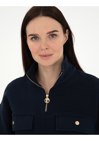 Pierre Cardin Kadın Lacivert Sweatshirt 50297853-vr033 Lacivert