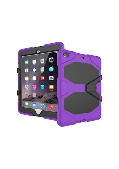 Newface - 494 - iPad Uyumlu 5 Air 9.7 Kılıf Griffin Tablet Kapak - Novapazr - - Mor