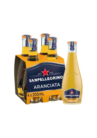 Sanpellegrino Portakallı Gazlı İçecek 4 X 200 Ml 2'li Avantaj Paketi Mıchu