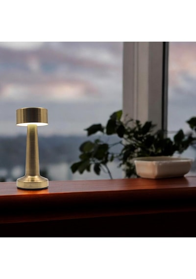 Powerdex Ledli Usb Şarjlı Dokunmatik Yuvarlak Masa Lambası Pd-222