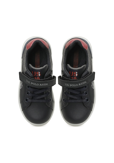Uspoloassn U.s. Polo Assn. Gus Jr 6fx Lacivert Erkek Çocuk Sneaker Lacivert-kırmızı