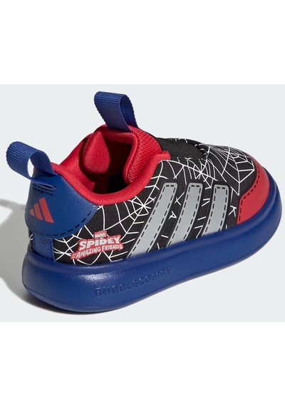 Adidas Marvel Spider-man Bubblecomic Kı9199 Ortopedik Çocuk Spor Ayakkabı Siyah