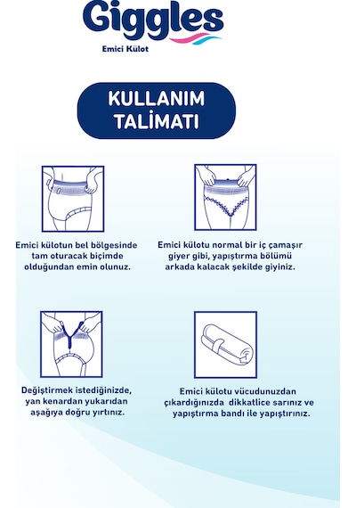 Yetişkin Emici Külot Bez Ekstra Large Xl 30'lu 1 Paket 30 Adet