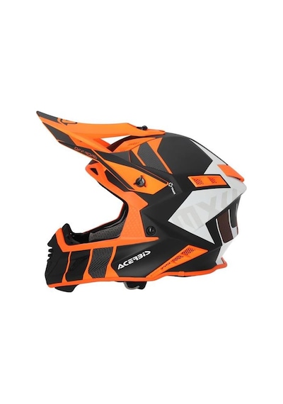 Acerbis X-Track 22-06 Motosiklet Kaskı Siyah - Turuncu