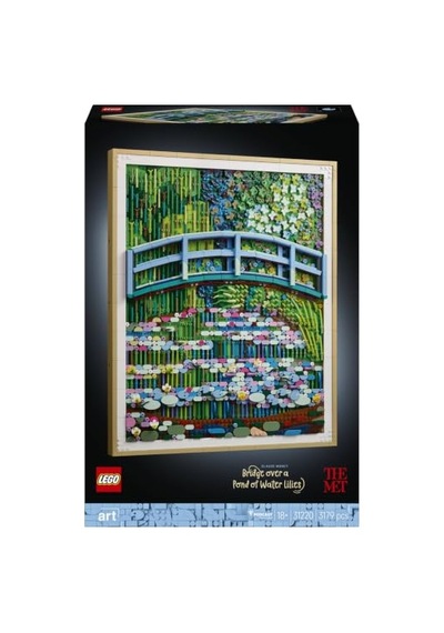 Lego Art Claude Monet Nilüfer Gölü Üzerinde Köprü 31220