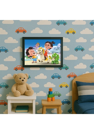 Ks Games 50 Parça Lisanslı Çocuk Puzzle - Trt Eymen İle Çimen - Ec709