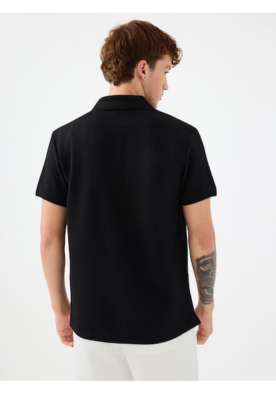 LOFT Regular Fit Erkek Polo K.kol Lf2037103 Q1.v1 Siyah