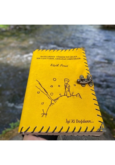 Kişiye Özel Küçük Prens Deri Defter