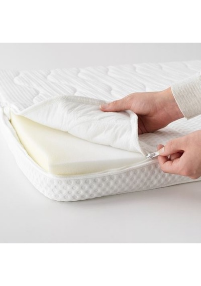 Ikea Norrsele Çift Kişilik Yatak Pedi, Beyaz, 140x200 Cm