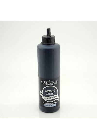 Cadence Hybrid Multisurface Akrilik Boya 500 Ml. H-060 Siyah