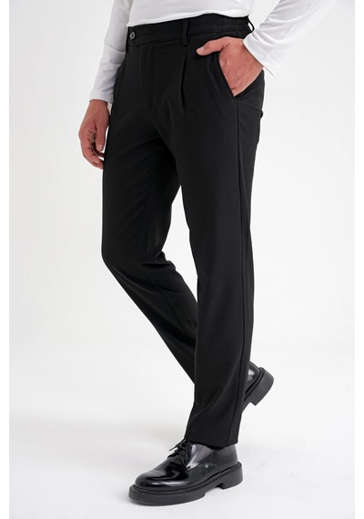 Efor P 1174 Pantolon Comfort Siyah-1 Casual Siyah Efor P 1174 Pantolon Comfort Siyah-1 Casual Siyah