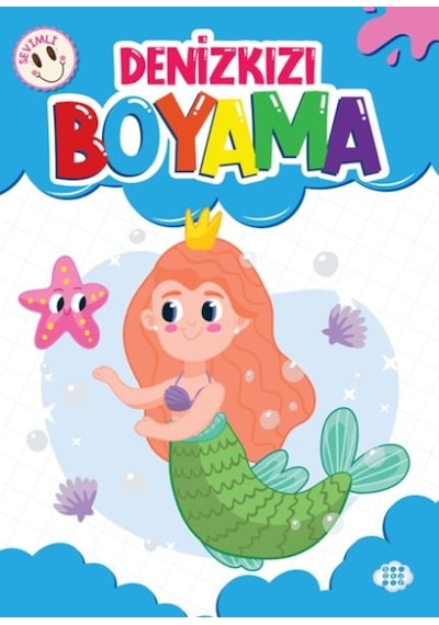 Sevimli Denizkızı Boyama