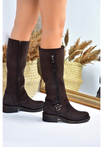 Fox Shoes Kahverengi Kadın Çizme E674270509