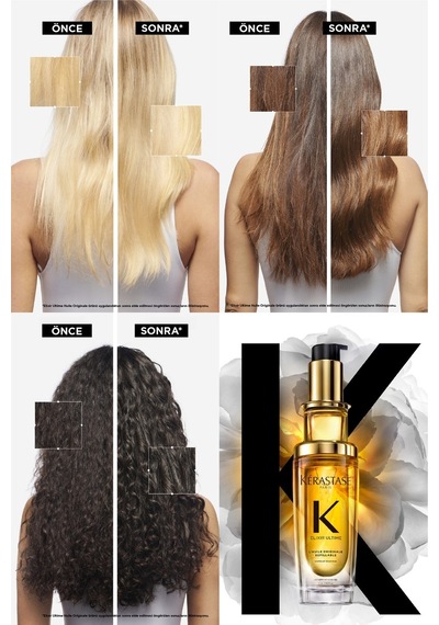 Kerastase Elixir Ultime Tüm Saç Tipleri Için Ikonik Saç Bakım Yağ