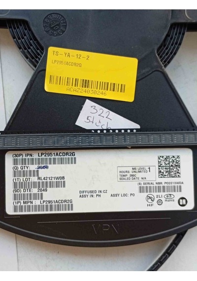 Lp2951acdr2g Soıc8 Entegre 20 Adet