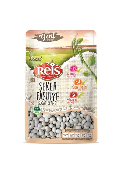 Reis Royal Şeker Fasulye 500 G - 8 Adet Tarı