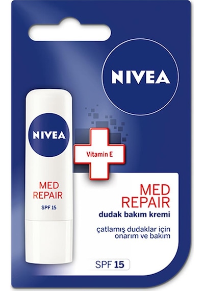 Nivea Med Repair Dudak Bakım Kremi Spf 15 5.5 ML