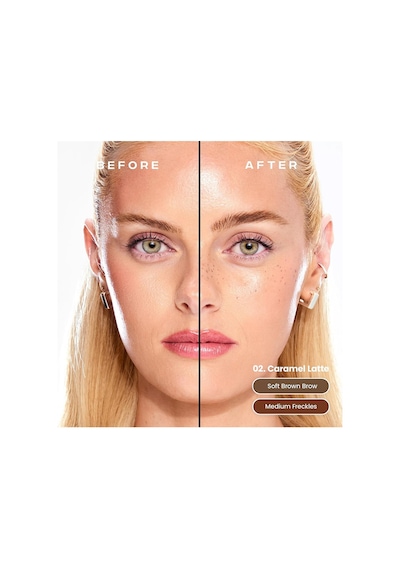 Sacheu Brow & Freckle Stay-n Kaş Ve Çil Belirginleştirici 02 Caramel Latte 0.48ml 02 Caramel Latte