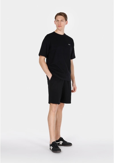 Colin's Colins Regular Fit Orta Bel Düz Erkek Siyah Şort Cl1074155 Q1.v2 Blk Siyah