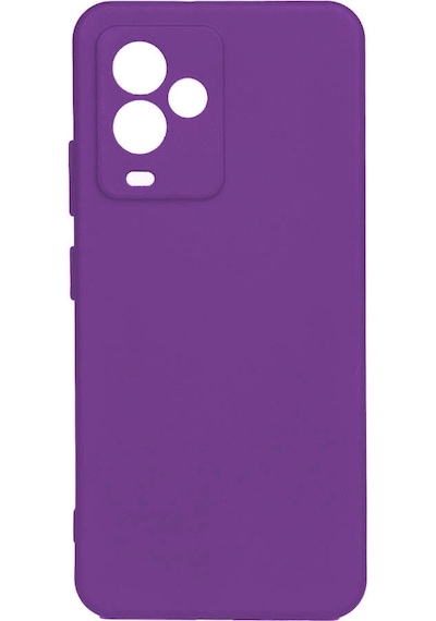 Kilifone - General Mobile Gm 24 Pro Uyumlu - Kılıf Mat Soft Esnek Biye Silikon - Mor