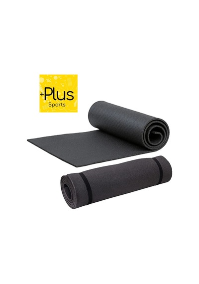 Siyah Kamp Matı Pilates Yoga Minderi 7 Mm 50 X 150 Siyah Siyah