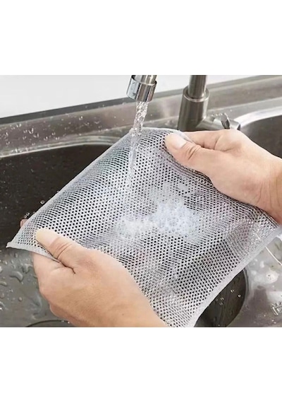 Tel Temizlik Bezi 10 Adet Çok Amaçlı Inox Çizmez Bulaşık Bezi, Highqual Tek Katmanlı Zor Kir Bezi
