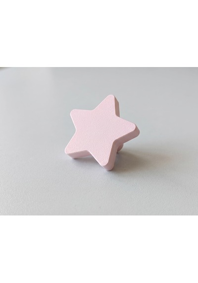 Yıldız Görünümlü Çocuk Odası Dolap Çekmece Kulpu Bebek Odası Kulp -tekli Açık Pembe Yıldız Görünümlü Çocuk Odası Dolap Çekmece Kulpu Bebek Odası Kulp -tekli Açık Pembe