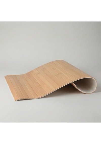 Katlanır Bambu Koltuk Kenarı Tepsisi Mat 32x45 Cm Geniş Kolçak Masası İçecek, Atıştırmalık Ve Tablet Standı Doğal Ahşap 15cm