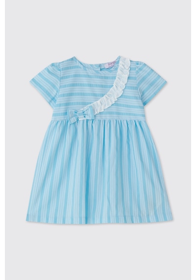Panço Kız Bebek Turkuaz Elbise 2611gb26051 Mavi