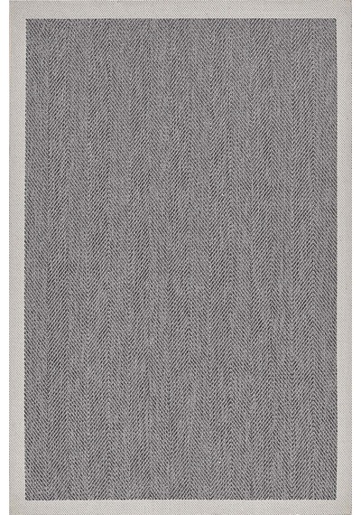 Gümüşsuyu Deco Sisal 80140 Gri Dikdörtgen Yıkanabilir Antitoz Halı