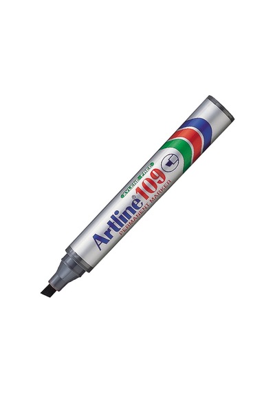 Artline 109 Permanent Marker Kesik Uç 2-5 Mm Siyah