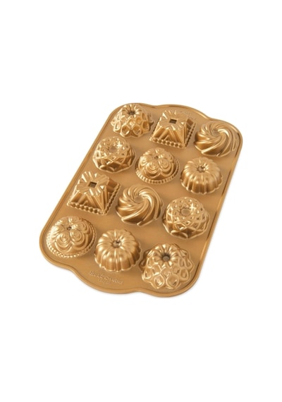 Nordicware Mini Bundt Şekilleri Kalıbı Renkli