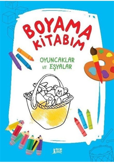 Boyama Kitabım - Oyuncaklar ve Eşyalar