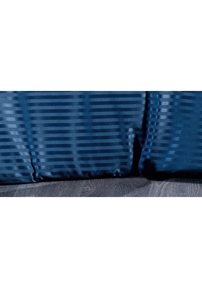 Bella Bambu Jakar Kumaş Indigo Çift Kiş. Nevresim Takımı 6 Parça - 1181 Renkli