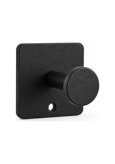 Orret Home Tekli Yapışkanlı Metal Siyah Askı, Delmeden Duvara Mon
