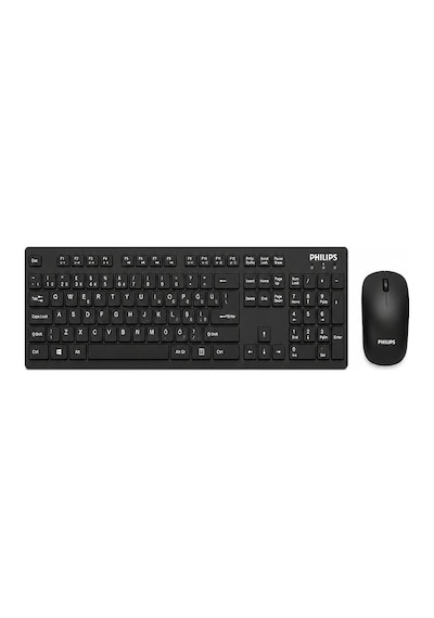 Philips SPT6602B/62 2.4GHz 104 Tuş 1000 DPI Mouse Kablosuz Klavye Mouse Seti