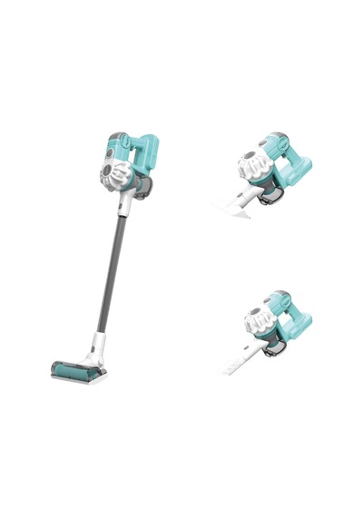 Dikey Elektrik Süpürgesi Yeşil-gri 3 İn1 Kapalı Kutu