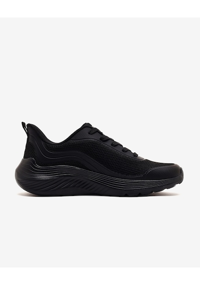 Skechers Bobs Squad Waves Kadın Siyah Günlük Ayakkabı 117483 Bbk Siyah