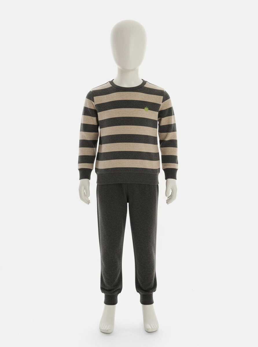 Blackspade Erkek Çocuk Termal Pijama Takımı 40846 - Antrasit Antrasit