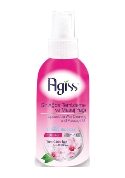 Agiss Sir Ağda Temizleme ve Masaj Yağı Sprey 150 ML